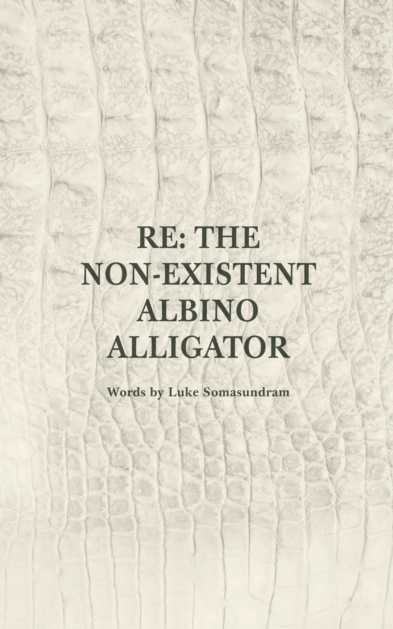 The Non-Existent Albino Alligator — page 1