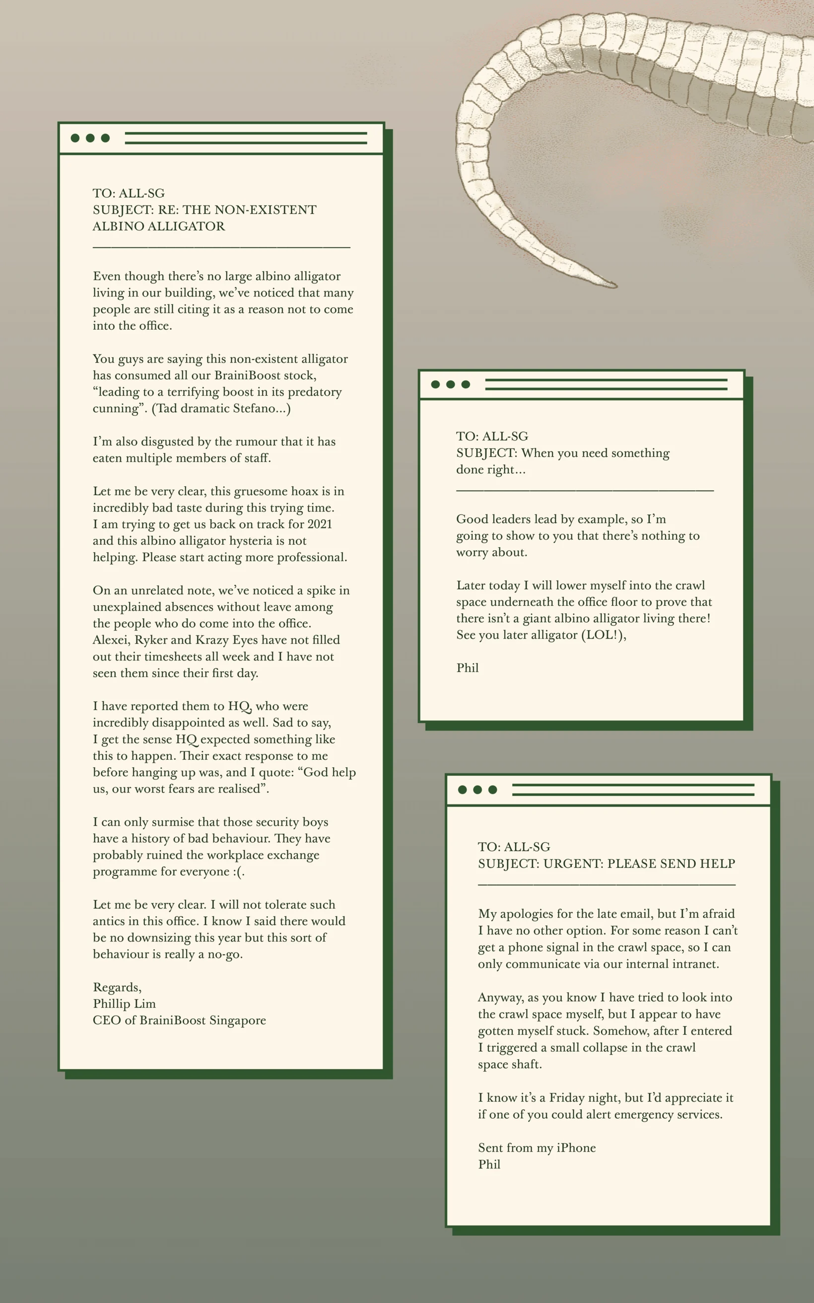 The Non-Existent Albino Alligator — page 5