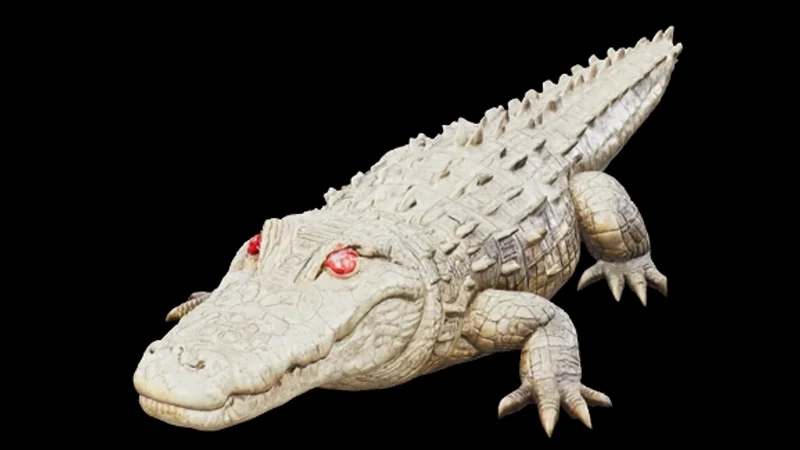 The Non-Existent Albino Alligator